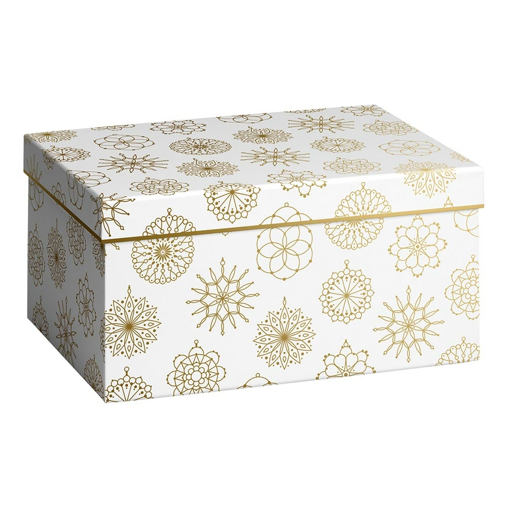 Geschenkbox "Jamila" A5+ weiss 