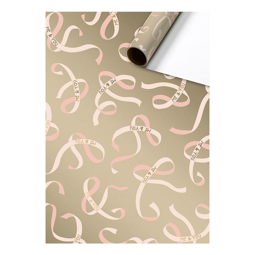 Geschenkpapier „Dorina“ 70x150cm beige hell