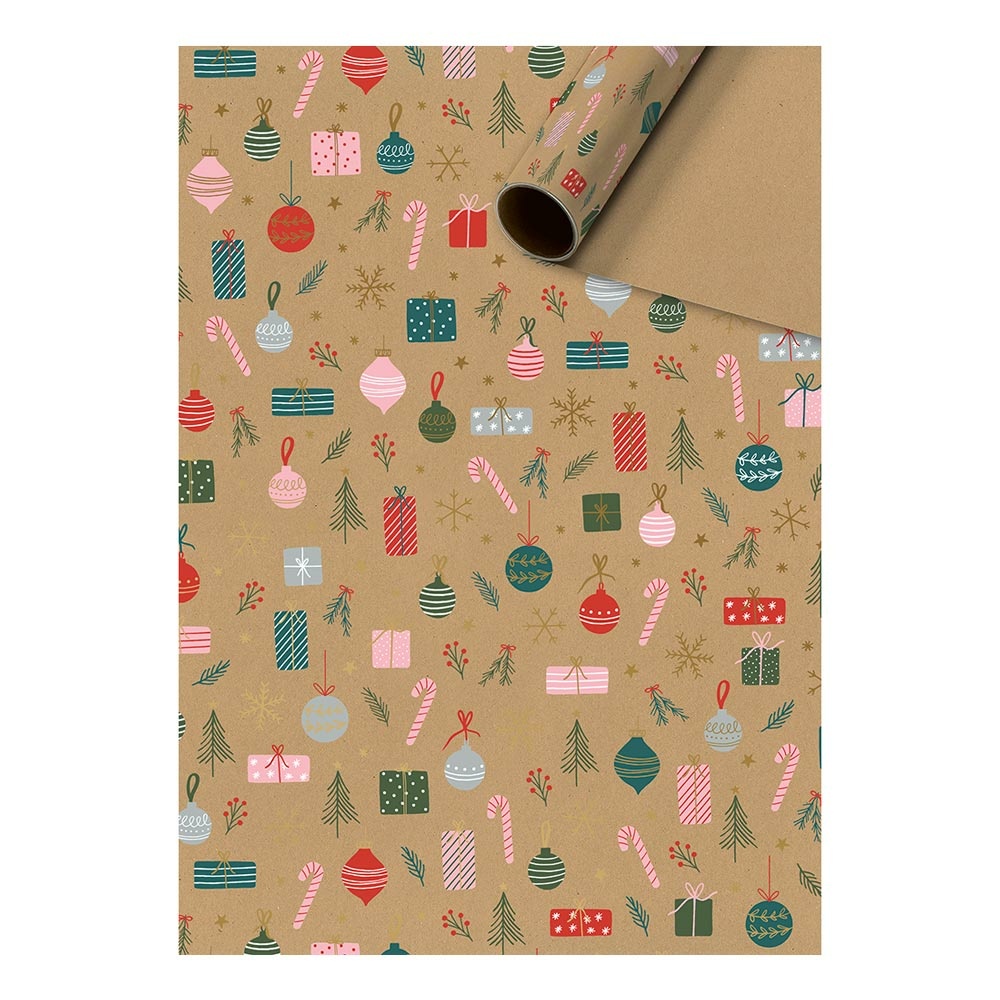 Geschenkpapier "Noah" 70x200cm rosa