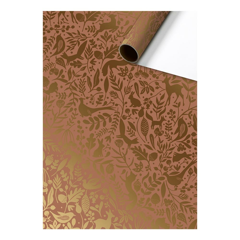 Geschenkpapier "Ember" 70x150cm kupfer