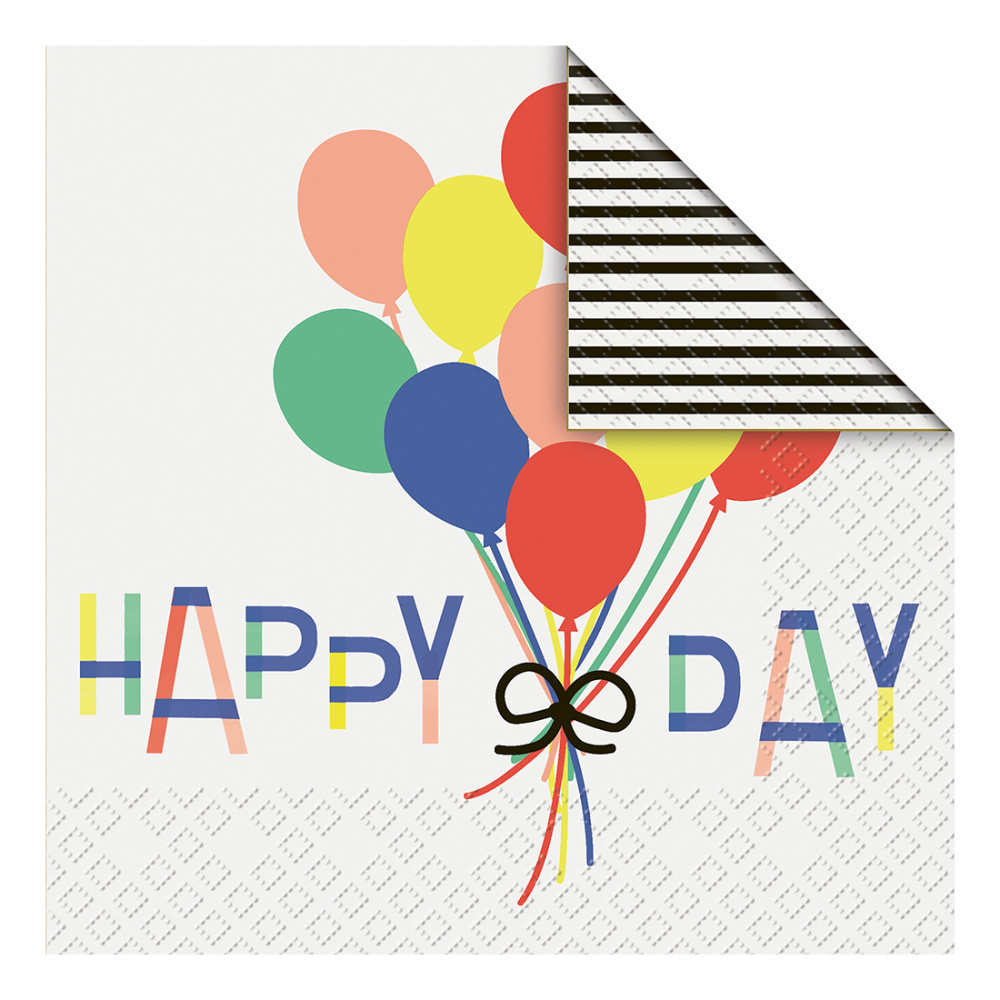 Servietten „Ballo“ 33x33cm rot