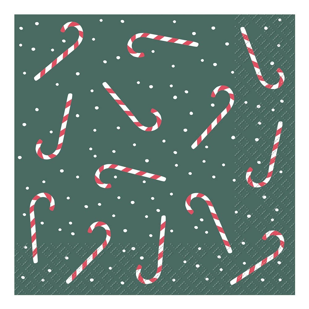 Serviette "Lasse" 33x33cm grün