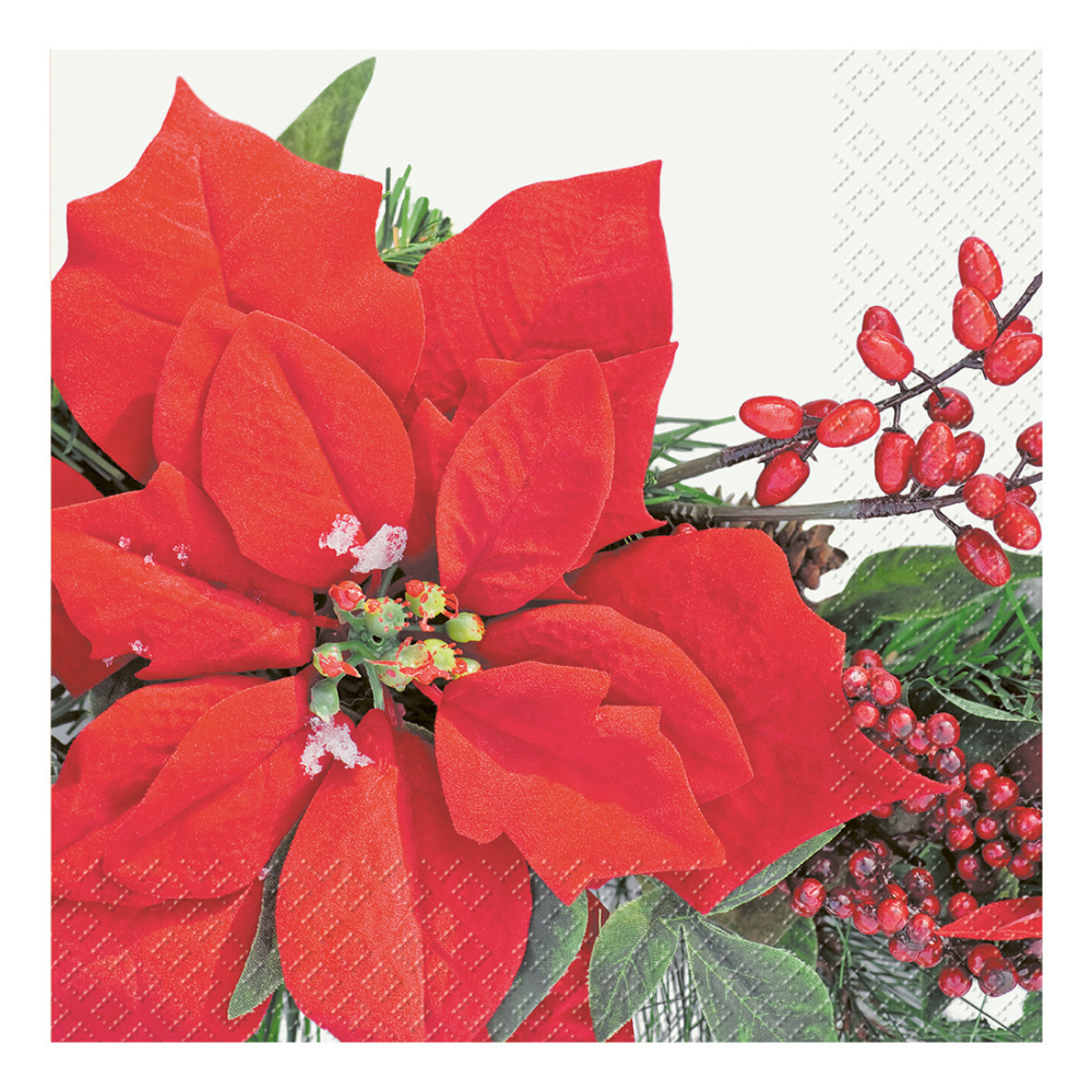 Servietten „Amilia“ 33x33cm rot