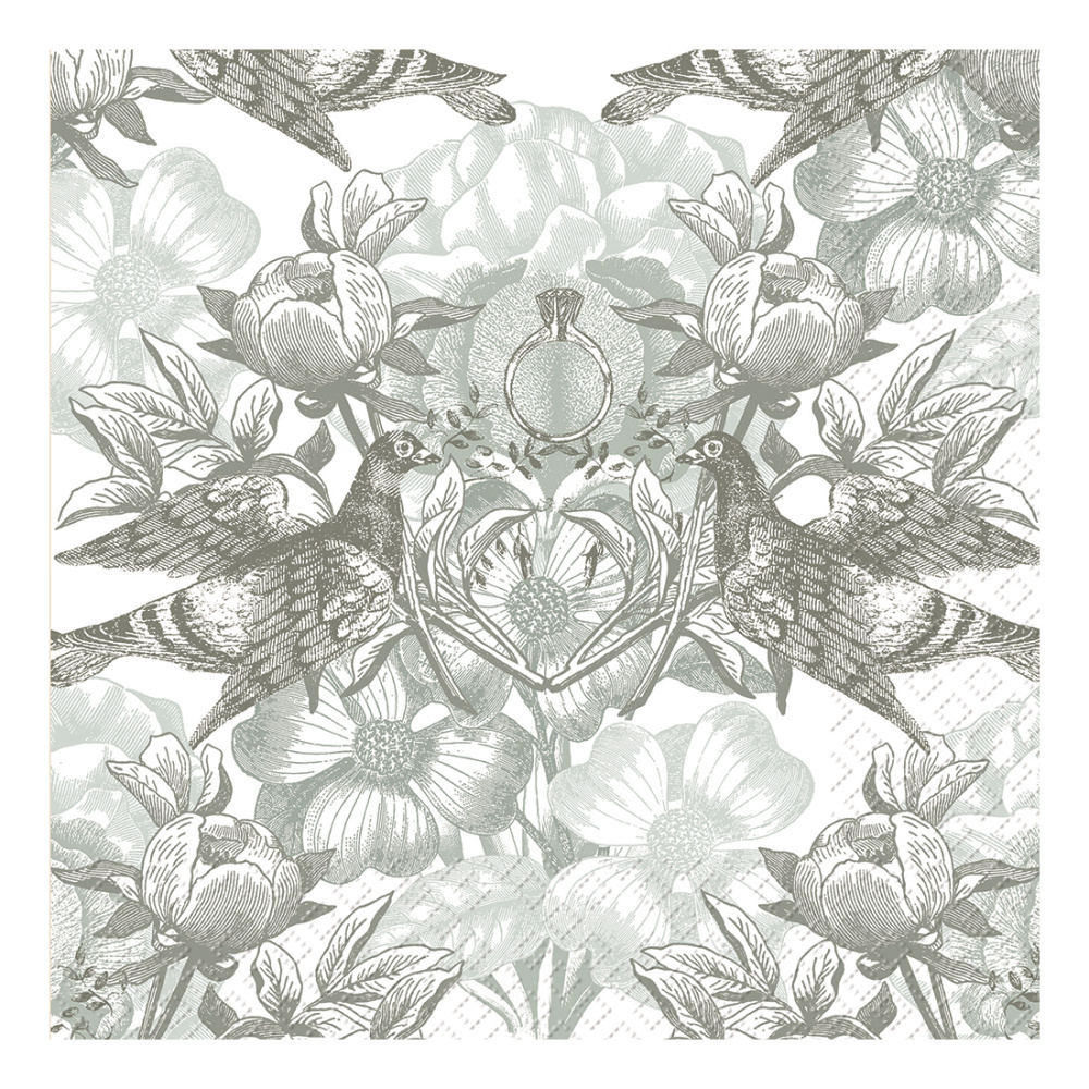 Servietten „Julietta“ 33x33cm beige