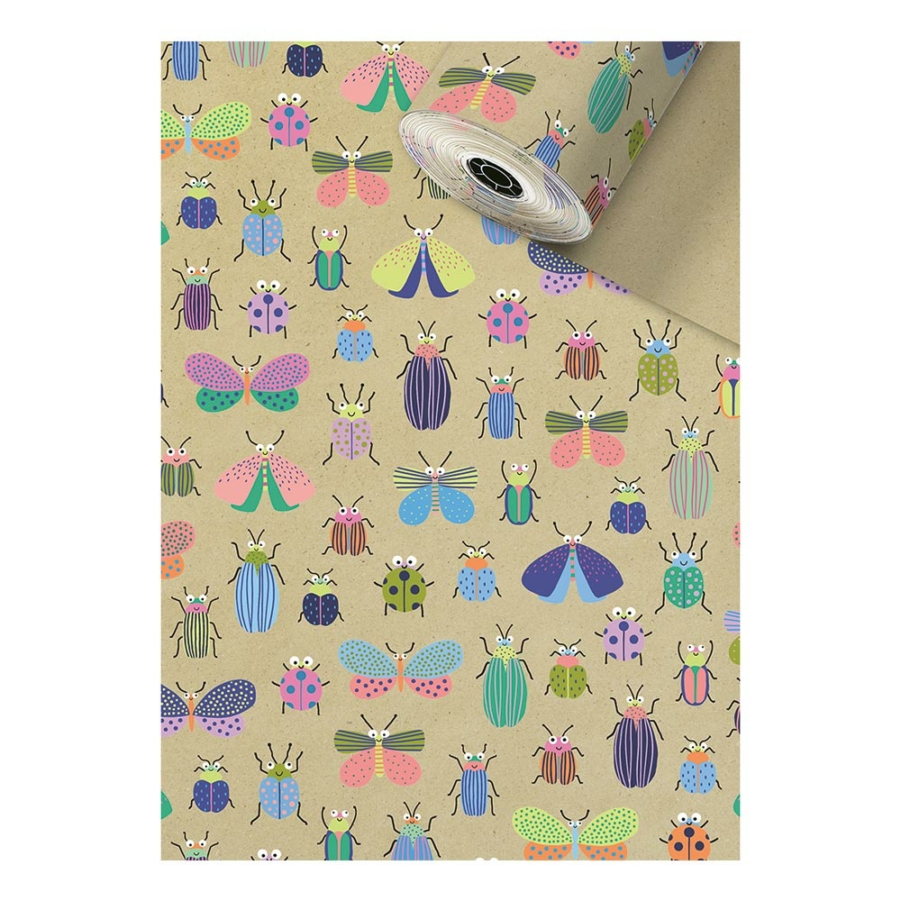 Geschenkpapier „Beetle“ 0,30x150m grün