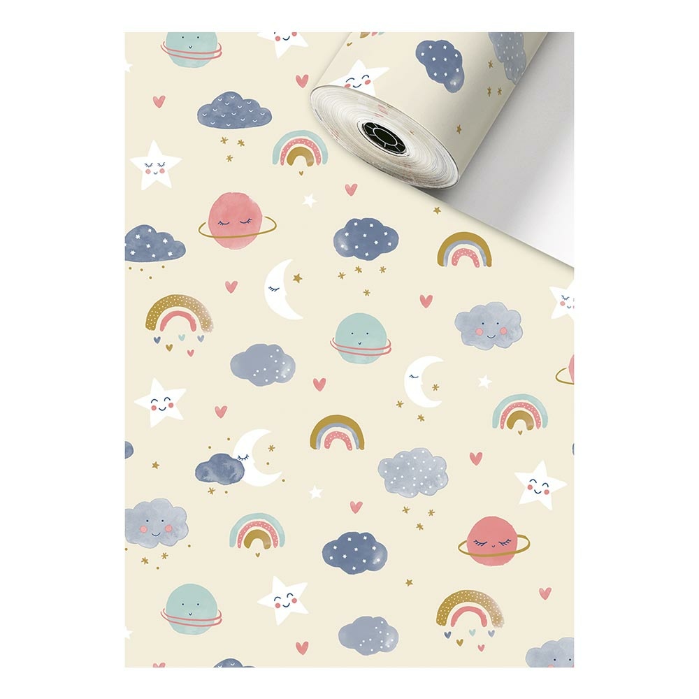 Geschenkpapier „Hiroko“ 0,70x250m beige