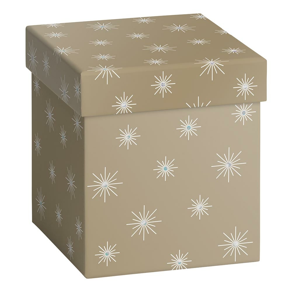 Geschenkbox "Airi" 11x11x12cm gold 