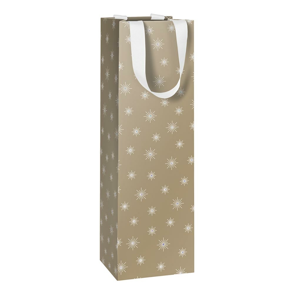 Flaschentasche "Airi" 11x10,5x36cm gold