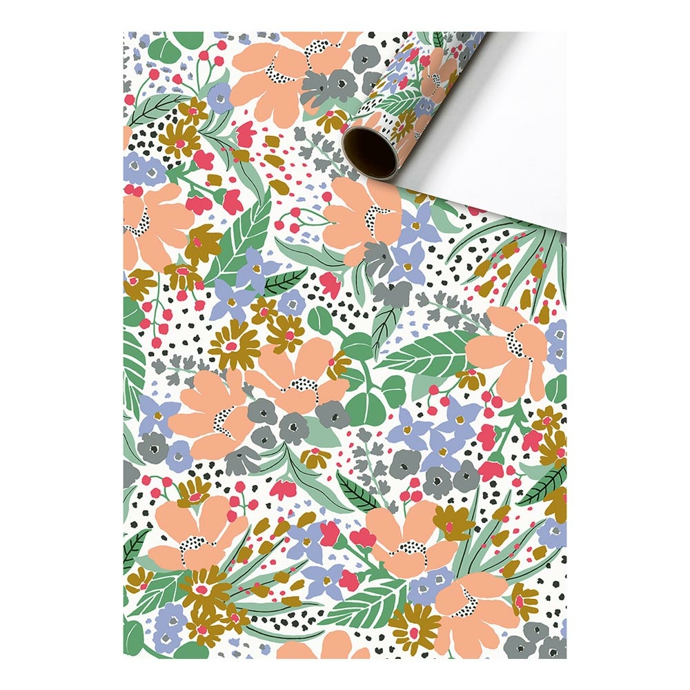 Geschenkpapier „Dilma“ 70x200cm rot hell