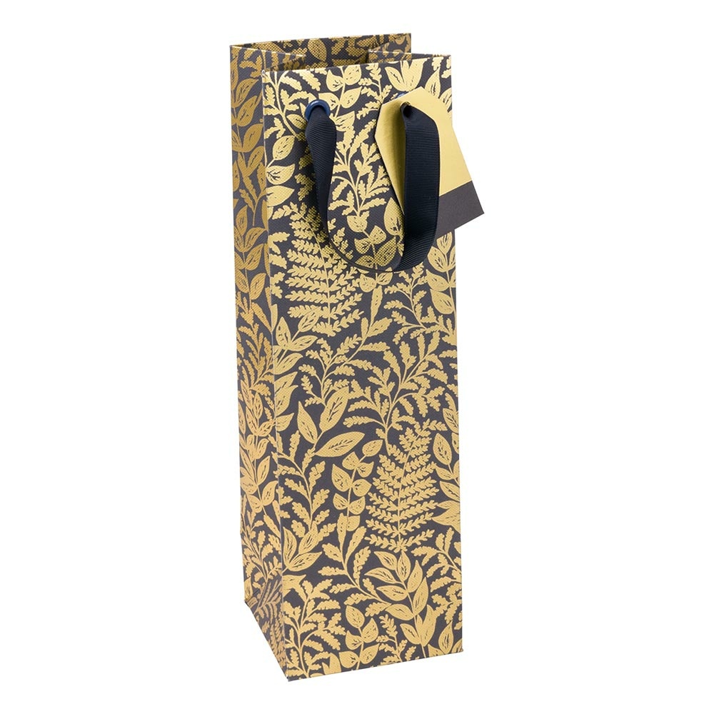 Flaschentasche "Julie" 11x10,5x36cm blau