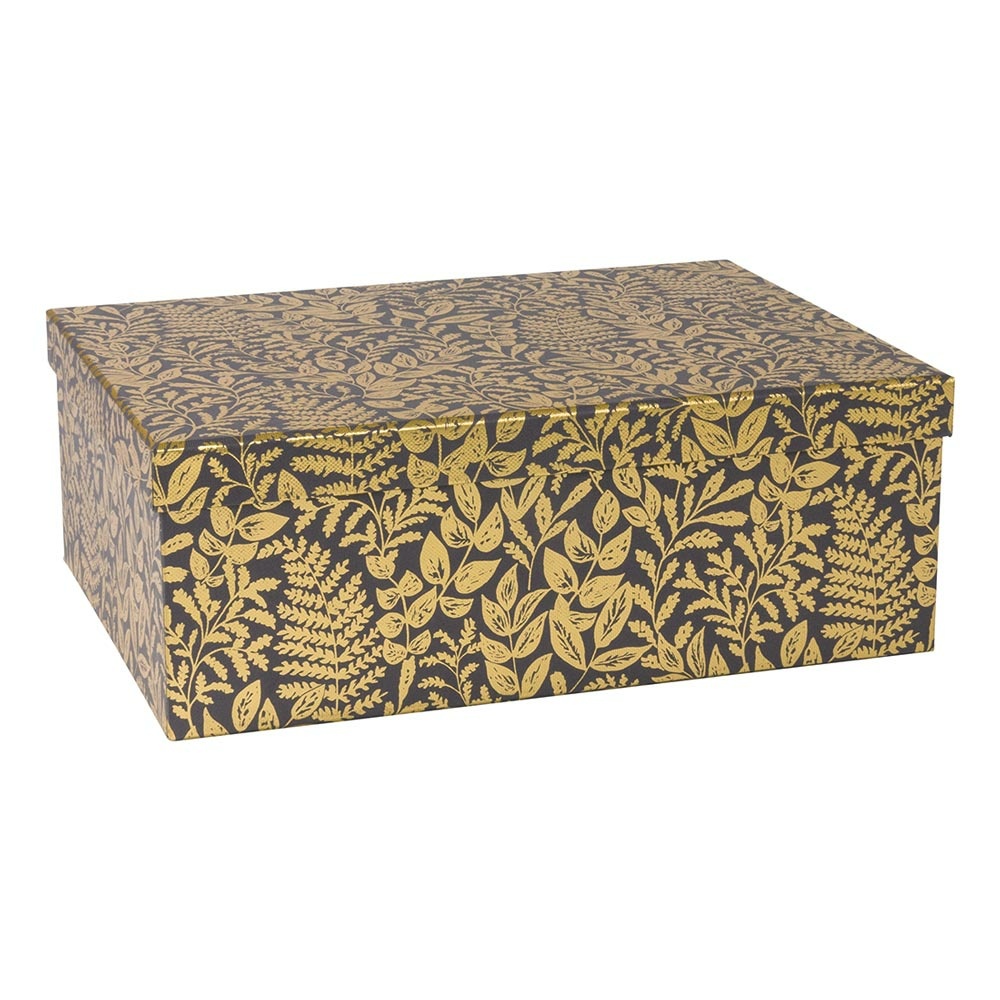 Geschenkbox "Julie" A4+ blau dunkel