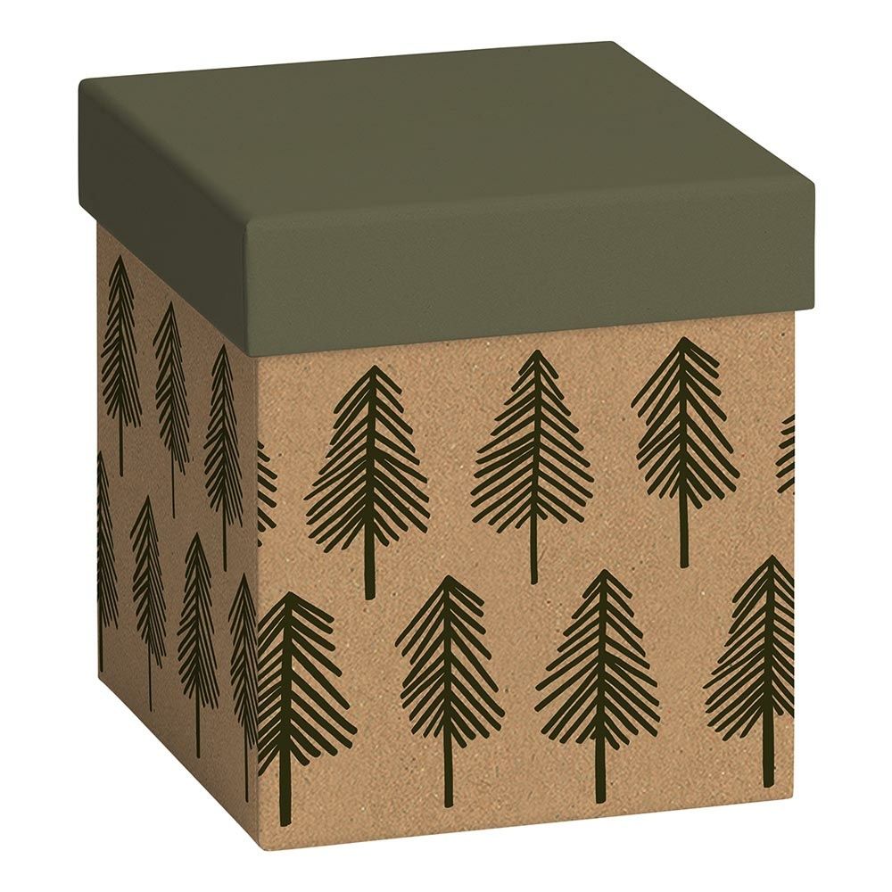 Geschenkbox "Weren" 11x11x12cm schwarz 