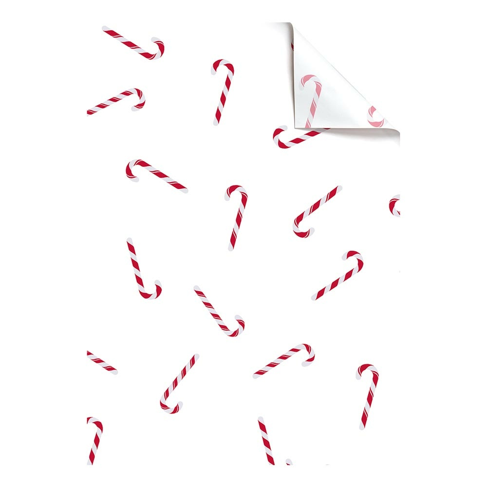 Seidenpapier-Bogen "Candy Cane" 50x70cm Cane