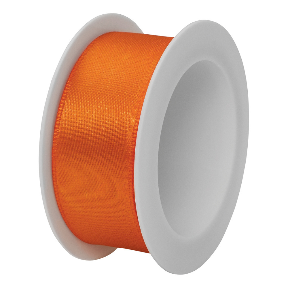Satin Spule 25mmx3m orange