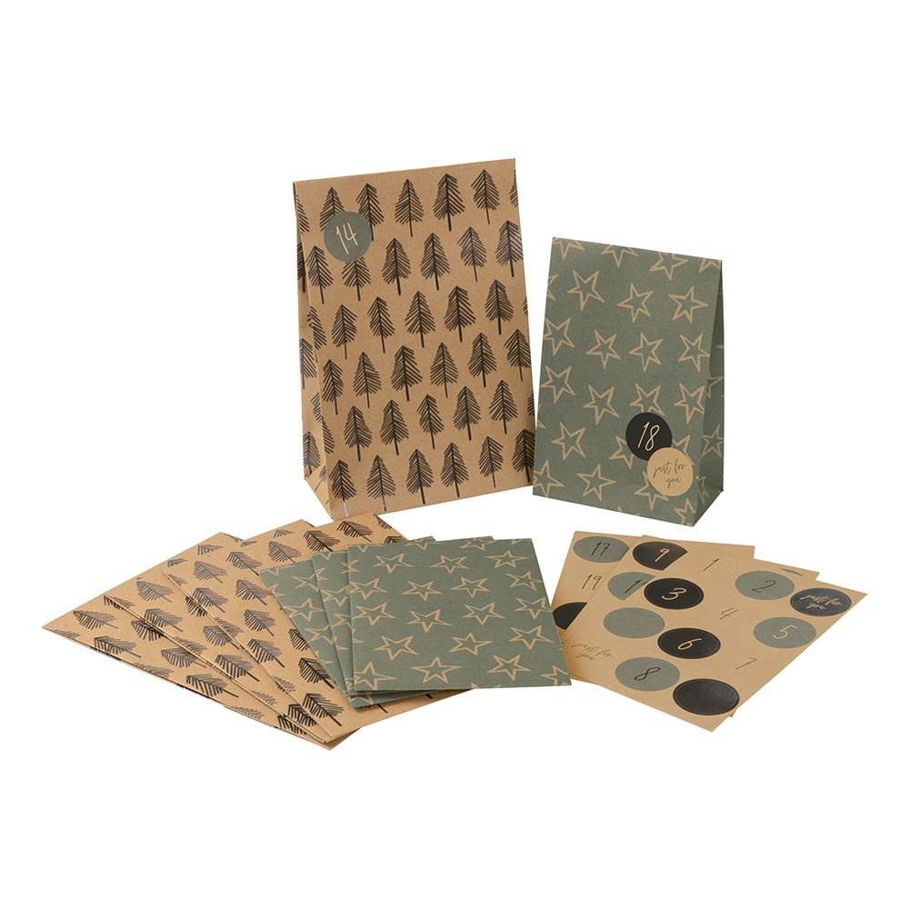 Adventskalender "Weren" 16x8x24cm