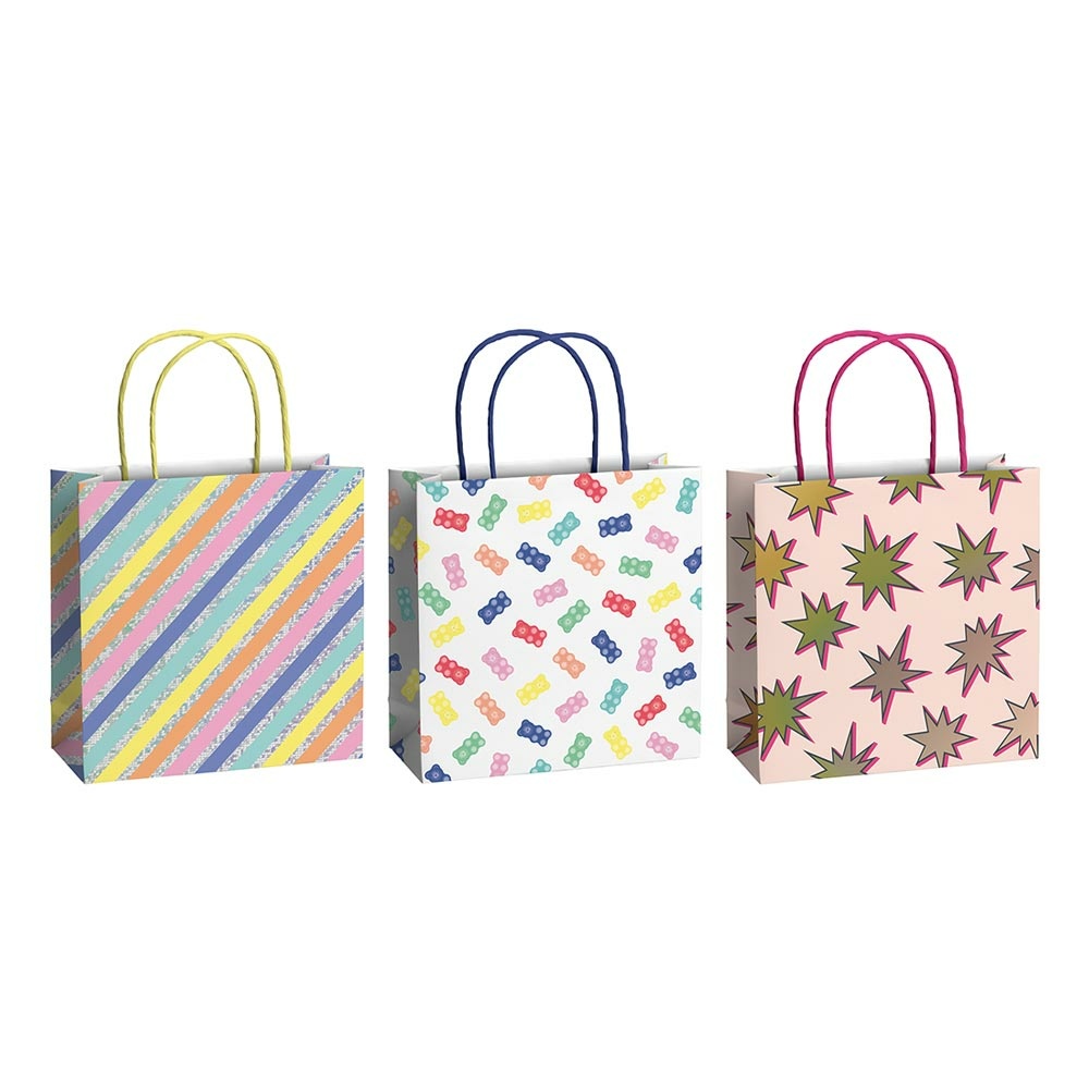 Geschenktasche „Pan“ 20x8x20cm rosa