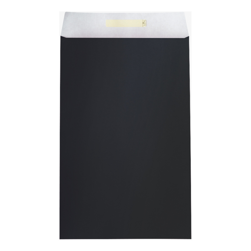 Geschenkbeutel „Uni Basic“ 26x5x43 + 6cm schwarz