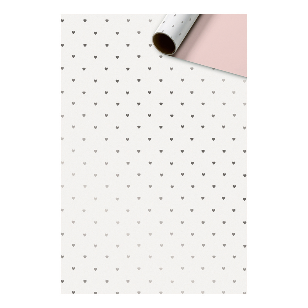 Geschenkpapier „Tess“ 70x150cm silber