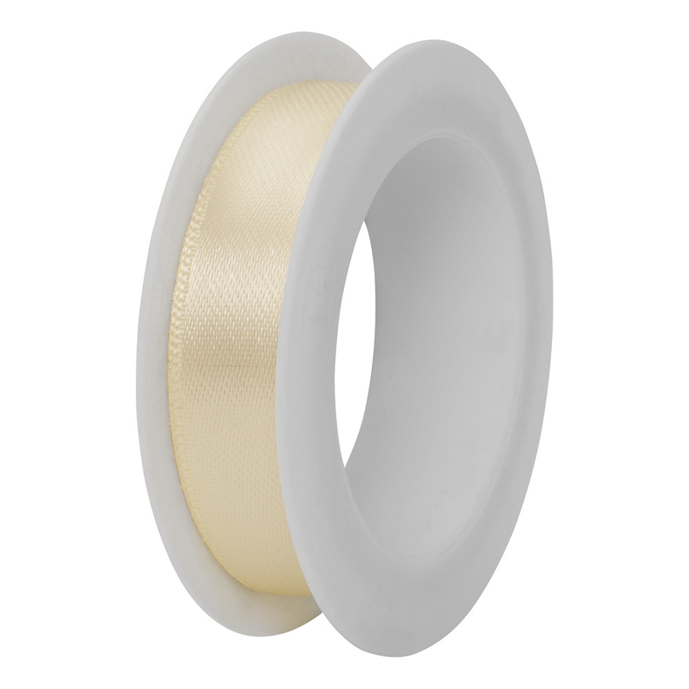 Satin Spule 15mmx3m beige hell