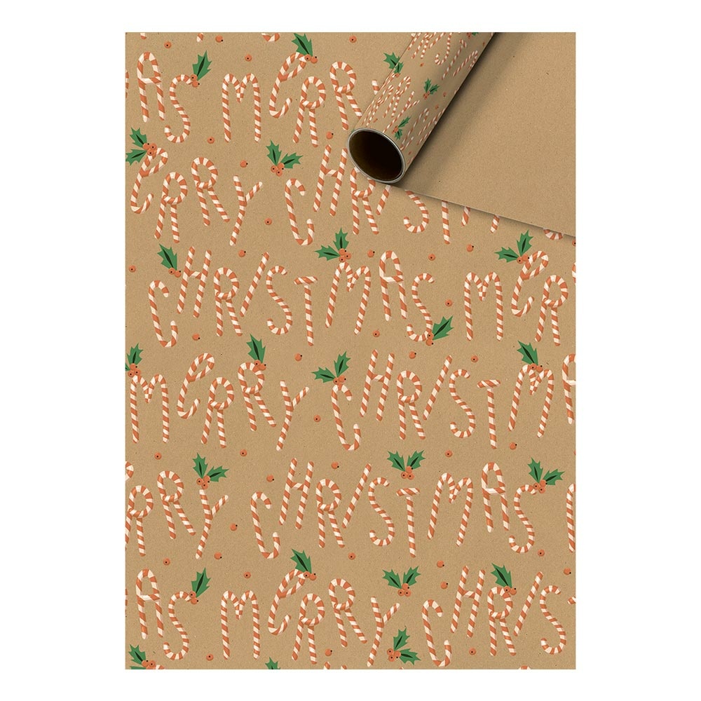 Geschenkpapier "Wim" 70x200cm rot