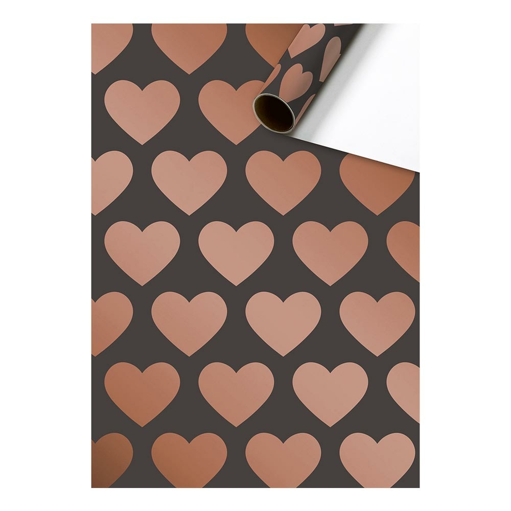 Geschenkpapier „Askja“ 70x200cm schwarz