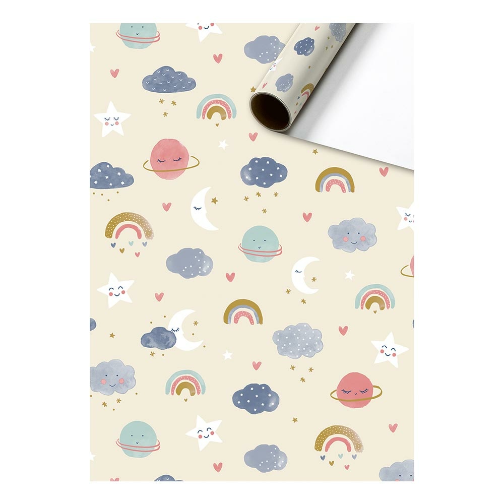 Geschenkpapier „Hiroko“ 70x200cm beige