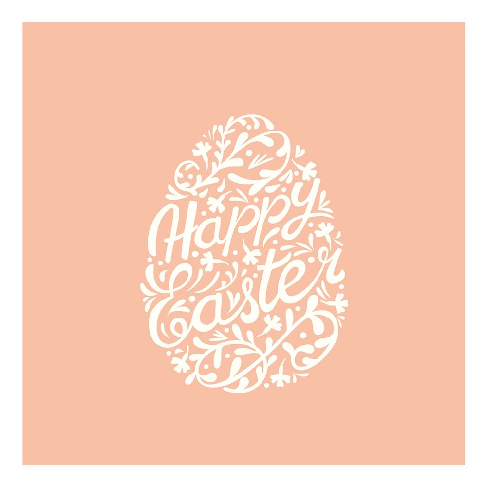 Serviette „Dillon“ 33x33cm rot hell