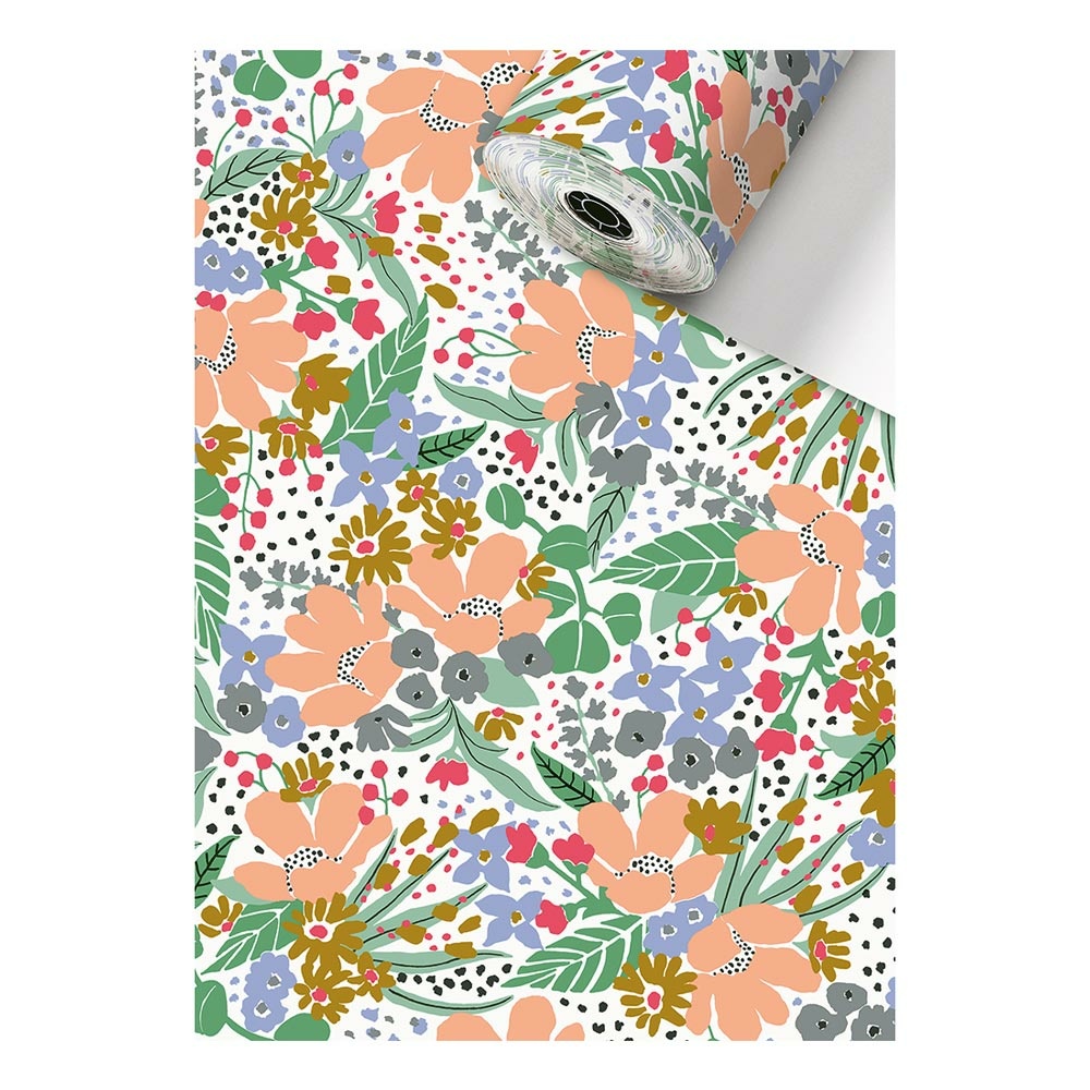 Geschenkpapier „Dilma“ 0,70x150m rot hell