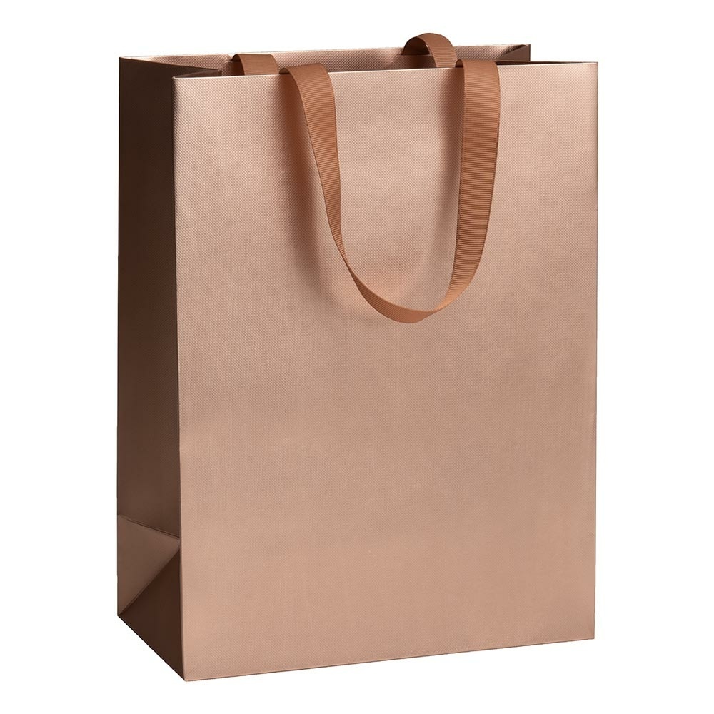 Geschenktasche „Sensual Colour“ 23x13x30cm kupfer