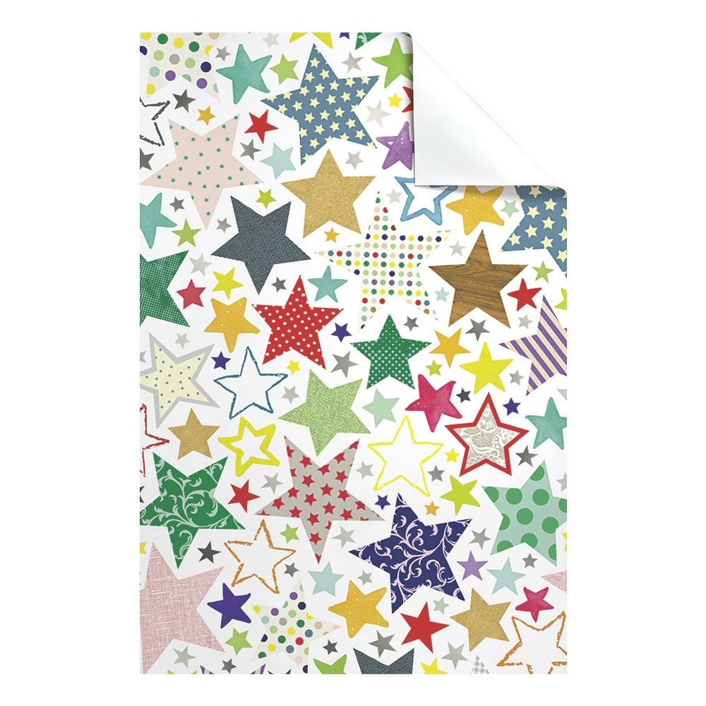 Geschenkpapier-Bogen „Linos“ 100x70cm weiss