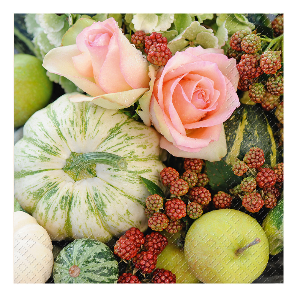 Servietten „Gerda“ 33x33cm grün