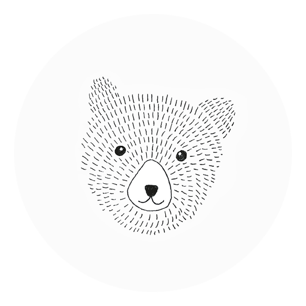 Aufkleber „Rollo“ Ø5cm 