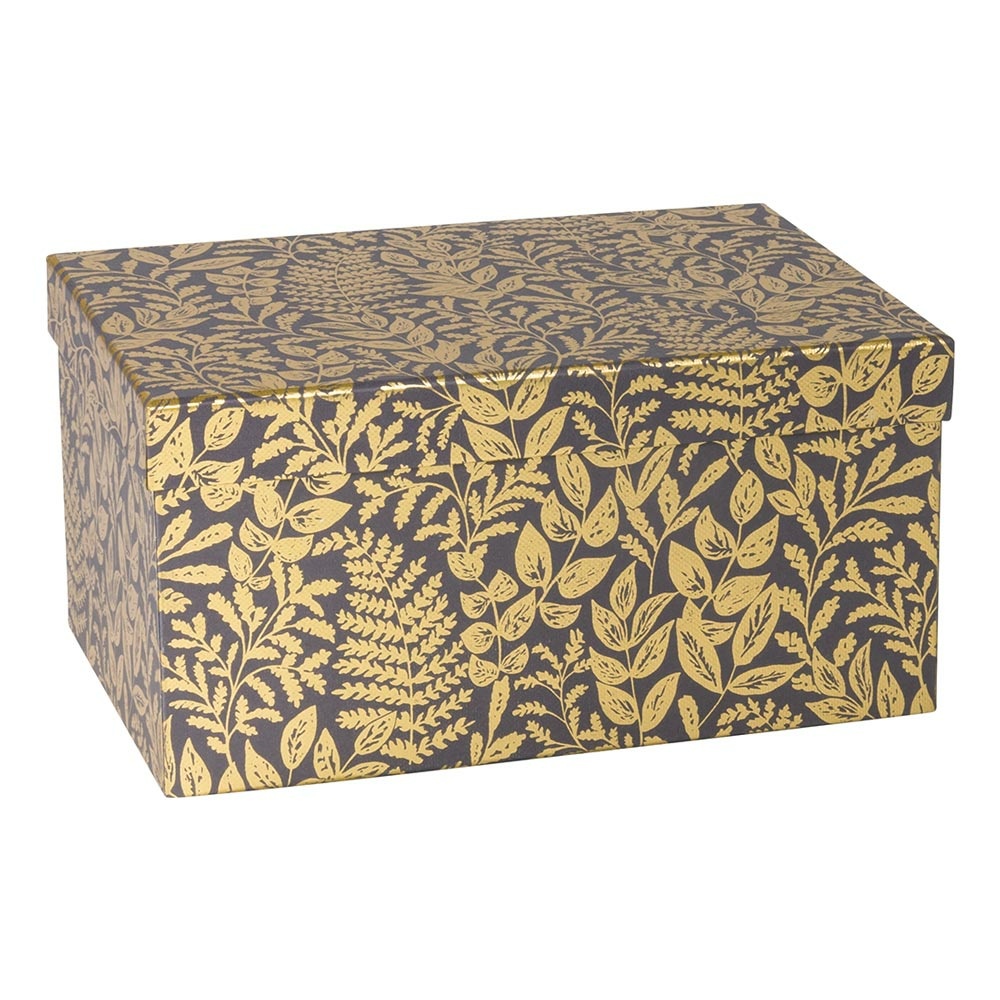 Geschenkbox "Julie" A5+ blau dunkel