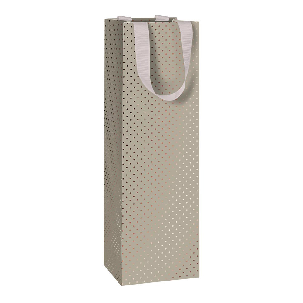 Geschenktasche „Astor“ 11x10,5x36cm kupfer