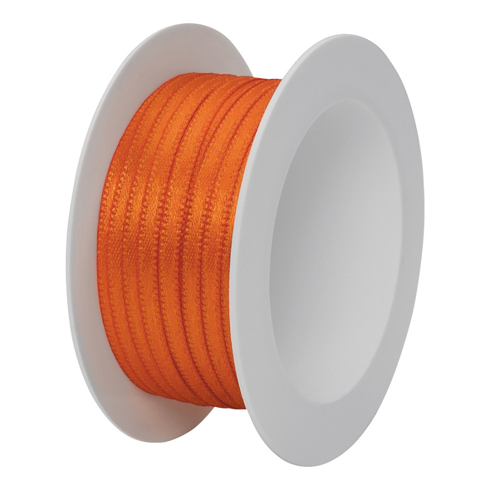 Satin Spule 3mmx5m orange